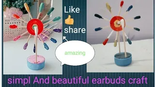 Earbuds craft l Beautiful earbuds tutorial l diy earbuds #diy #earbuds #acrelic #trendingvideo