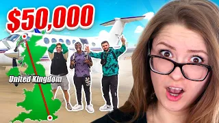 SIDEMEN $50,000 RACE ACROSS THE UK REACTION