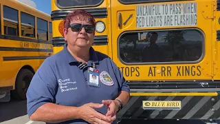 School Bus Drivers Day: CCSD Celebrates Suzie Fly For 45 Years Of Service