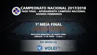 1ª Meia Final - Fase Final Apuramento Campeão Nacional Juvenis Femininos