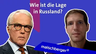 Kippt die Stimmung gegen Putin? Rüdiger von Fritsch und Tichon Dsjadko im Gespräch | maischberger