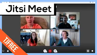 Using Jitsi Meet | Video Conference Demonstration