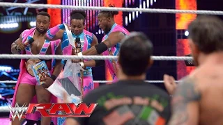 The New Day konfrontieren die League of Nations: Raw, 21. März 2016