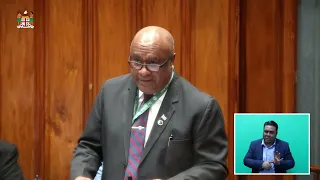 Fiji’s DPM delivers a ministerial statement on a recent trip on the ICAAP  Ministerial conference.