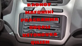 COBALT AVTOMOBILGA RADNOY MAFON PRAGRAMMA ORQALI USTANOVKA QILISH +998999452617