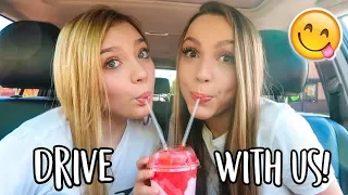 DRIVE WITH ME!! My Current Playlist & Taco Bell // Ft. Sasha Morga