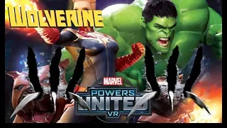 i have become the wolverine in marvel powers united vr