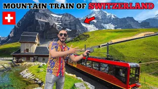 Beautiful Train Journey in Switzerland 🇨🇭| Pahado ki Train😍