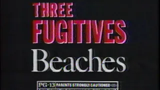 Beaches   Three Fugitives   Touchstone Pictures - Dual Commercial  Movie Trailers (1989)