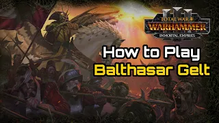 How to Play: Balthasar Gelt Empire Campaign Guide  - Total War: Warhammer 3 Immortal Empires