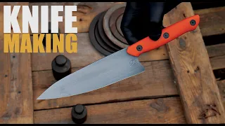 Knife Making: How to make a sharp Kitchen Knife