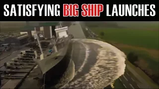 AMAZING Big SHIP Launch Compilation | Ship Launch