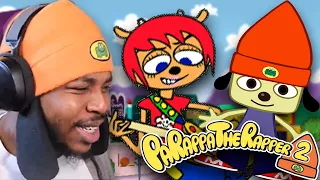 THE BEST GAME YOU'VE NEVER PLAYED! | Parappa The Rapper 2 #1