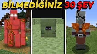 Minecraft Yaratıkları Hakkında Bilmediğiniz 30 Şey!