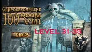 Can You Escape The 100 Room VIII Level 31 32 33 34 35 Walkthrough.