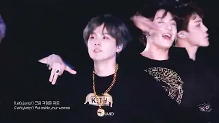 BTS   방탄소년단 JUMP 교차편집Stage Mix 가사 포함Eng Lyrics