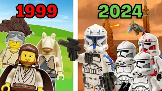 Building a LEGO Star Wars Set from EVERY Year to make a HUGE Battle!