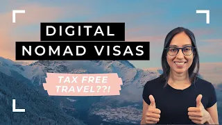 Digital Nomad Visas Explained | How to Travel and Work Remotely (2022 Tips!)