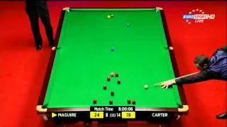 2012WSC - semi-finals - highlight (6)~ Maguire v  Carter~ fr. 21-24