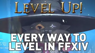 Every Way To Level in Final Fantasy XIV