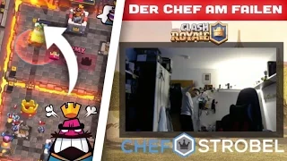 DER CHEF TILTET HART REIN! | WAS FÜR EIN FAIL! | CLASH ROYALE