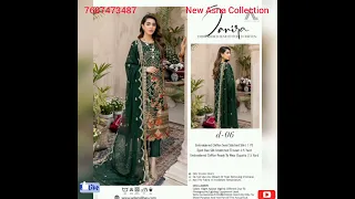 ADAN LIBAS JANIRA SEMI -STITCHED DRESS👗💯%ORIGINAL PAKISTANI SUITS MB-7607473487@New Asna Collection