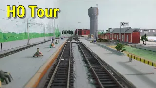 HO Scale Model Railway Layout Tour