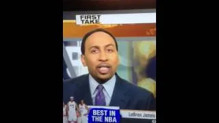 Stephen A. Smith drops the n word again on ESPN First Take (nigga please)