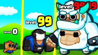 Evolving in MAX LEVEL CAT ARMY in Cats Clash