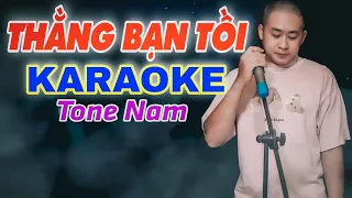 Karaoke Nhạc Chế - THẰNG BẠN TỒI Tone Nam || Đến Lúc Ta Trượt Chân Hóa Ra Toàn Tiện Nhân || Sến Chợ
