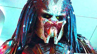 THE PREDATOR Lab Escape Action Scene (2018) Horror Sci Fi