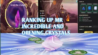 @DisneyMirrorverse RANKING UP MR INCREDIBLEL LEVEL 40 !! OMG AND OPENING SOME CRYSTALS SHOW CASE!