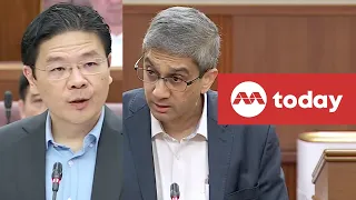 WP's Leon Perera exchange sharp remarks with DPM Lawrence Wong over housing, reserves