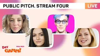 How to pitch your game? / #PublicPitch. Stream 4 (Fall 2021)