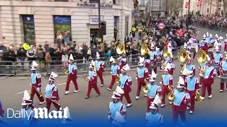 LIVE: New Year's Day Parade event take place in London