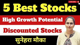 5 Best Stocks | High Growth Stocks | Stock Portfolio