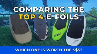 Comparing the Top 4 E-Foils: FOIL, Lift, Fliteboard & Waydoo