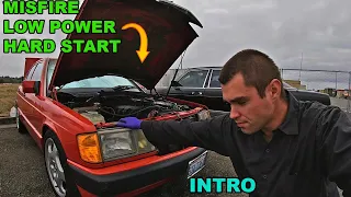 Mercedes 190E W124 W126 M103 KE-Jetronic Hard Start, Running Rough, Misfire, Low Power Introduction