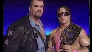 Big Boss Man & Bret Hart Promo [1991-12-07]