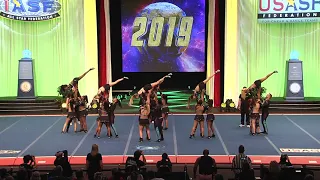 Cheer Extreme - Maryland - Shade [2019 L5 Senior Open Large Coed Finals] 2019 Cheerleading Worlds