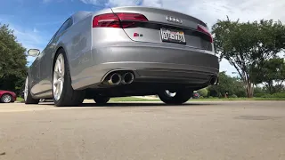 2015 Audi S8 Milltek Exhaust Clip