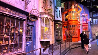 [4K]🇬🇧 Harry Potter Studio Tour London , Warner Bros. Studio. Full Experience!👍💗 2022