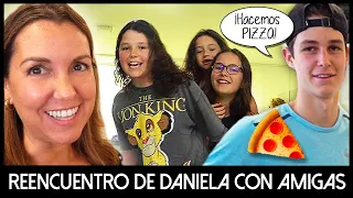 El REENCUENTRO de DANIELA ❣️ con sus amigas tras la CUARENTENA 😭 Hacemos PIZZA CASERA 🍕