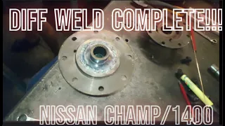 NISSAN CHAMP/1400 WELLDED DIFF