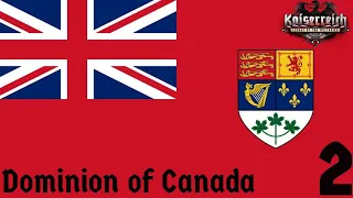 Hearts of Iron IV: Kaiserreich Dominion of Canada Part 2 The American Civil War