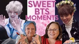 BTS Sweet Heartwarming Moments with Fans: Adorable Grandma ARMY Reaction
