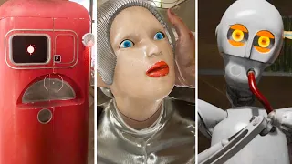 Meeting All Friend Robots For The First Time (Nora, Tereshkova, Rafik, Charles) - Atomic Heart