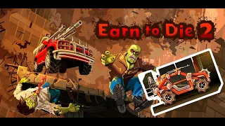 💥Давим Зомбаков💥 в андроид игре 😬Ерн Ту Дай 😱Earn to Die 2 Прокачиваем первую машину