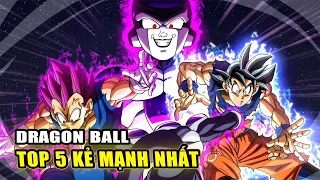 TOP 5 Chiến Binh Mạnh Nhất Vũ Trụ 7 Trong Dragon Ball Super Manga!GOKU Chỉ Đứng Thứ 3! Ai Mạnh Nhất?