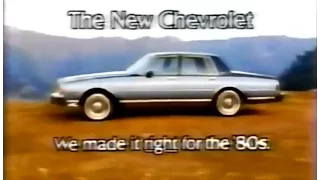 '80 Chevy Caprice & Impala Commercial (1979)